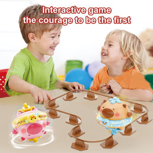 MILI Électrique Tumble Balance <span class=keywords><strong>Jouet</strong></span> Nouveauté Éducation Précoce Mignon Capybara Musique Vertical Rotation Monocycle Funambule <span class=keywords><strong>Jouet</strong></span> - Product Image 2