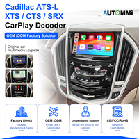 Kit de module décodeur pour mise à niveau de l'écran de voiture d'origine avec Apple CarPlay et Android Auto sans fil pour Cadillac ATS-L/SRX/XTS/CTS 2013-2018