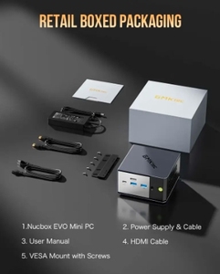 GMKtec EVO-X1 Al 9 370 มินิพีซี Radeon 890M LPDDR5 7500MHz 32GB 1TB WIFI6 BT5.2 2.5G Lan USB4.0 คอมพิวเตอร์ตั้งโต๊ะสำหรับเล่นเกม GMKtec EVO- - Product Image 6