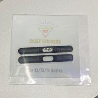 Autocollants universels en maille transparente HD pour haut-parleurs, filet anti-poussière pour iPhone 17 16 15 14 13 12 11