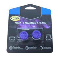 Capuchons de joystick en gel de silicone de qualité supérieure pour une adhérence antidérapante, durables, compatibles avec les manettes analogiques pour PS4, PS5 et Xbox
