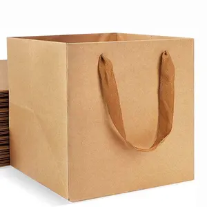 Último diseño impermeable Customis Paper Shop Bag oro