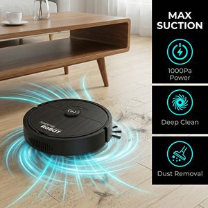 New Arrival Smart <b>Robot</b> Vacuum for Daily Floor Care 3 in 1 Vacuum <b>Cleaner</b> Wet and Dry Low Noise - Product Image 6