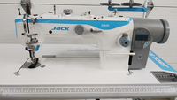 Jack Brand New JK-2060G Triple transport composé alimentation marche pied machine pour cuir couture machine à coudre industrielle