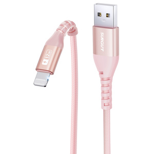 Cable de Datos USB Tipo-C SUNGUY, Trenzado de Nailon, Carga Rápida, Ecológico, para Teléfono Móvil y Automóvil, Venta al Por Mayor de Fábrica - Product Image 1