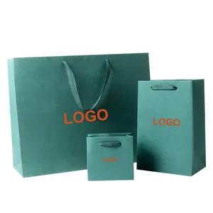 Luxus-Einkaufstasche aus Papier günstiger Großhandelspreis recycelbares Kunstpapier für Schuhe kostengünstiges Luxus-Einkaufserlebnis