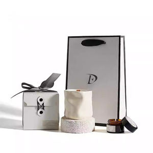 Lilin Aroma Kedelai Wangi Putih Model Cangkir Seni, Produk Baru Laris Manis dari Produsen, untuk Dekorasi Rumah dan Hadiah - Product Image 2