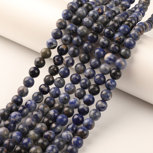 Perles rondes en <span class=keywords><strong>pierre</strong></span> <span class=keywords><strong>naturelle</strong></span> de 38cm en cristal de turquoise africaine perles en vrac pour la fabrication de bijoux <span class=keywords><strong>à</strong></span> bricoler soi-même 4 6 8 10 12mm vente en gros - Product Image 5