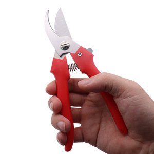 Lu Ban's Work Garden Pruning Shears Stainless Steel Bypass Fruit Picker 10-20 Mm Red Handle - Product Image 3