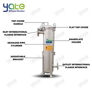 Nueva Carcasa de <span class=keywords><strong>Filtro</strong></span> de Bolsa Única Personalizable de Acero Inoxidable 304 de Grado Alimenticio, en Oferta, a Bajo <span class=keywords><strong>Precio</strong></span>, para Filtración de Líquidos, Varias Precisiones - Product Image 5