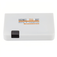 Modulateur HDMI vers RF, convertisseur coaxial HDMI vers RF, adaptateur de signal numérique vers signal analogique RF, boîte émettrice TV, télécommande