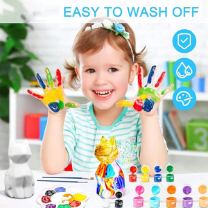 Kit de peinture DIY Jinying : Lampe géométrique en forme de <span class=keywords><strong>chat</strong></span>, veilleuse, cadeau, peinture de votre propre lampe <span class=keywords><strong>chat</strong></span>, kit d'art et d'artisanat pour enfants - Product Image 5