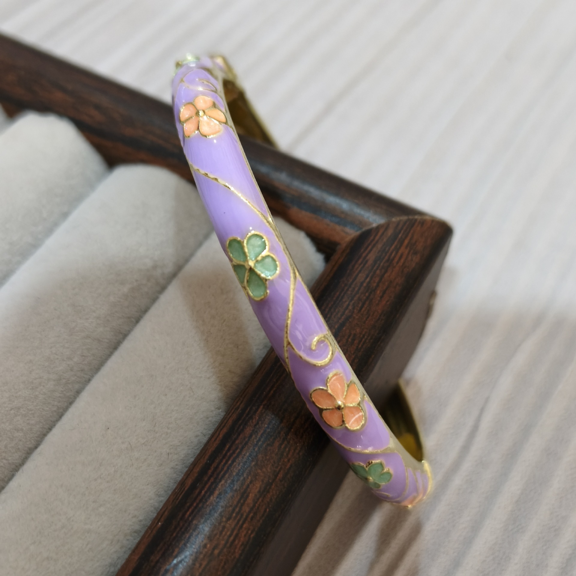 Royal purple-colorful floral pattern