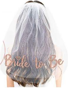 Fournitures de décorations d'enterrement de vie de jeune fille avec écharpe en voile - Product Image 3