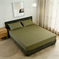 Draps de mise à la terre ajustés en coton biologique avec 10 % de fibres d'argent pour un sommeil sain et naturel