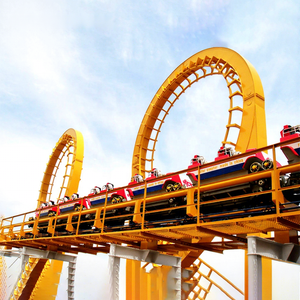 Equipo de Parque de Atracciones de Alta Calidad, Montaña Rusa de Acero para Parque Temático, Luna Park, Carnaval, Interior y Exterior, con Certificación CE - Product Image 1