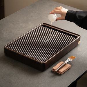 <b>Tea</b> <b>Tray</b> Small Size Matte Finish Minimalist Design Portable Dry Brewing <b>Tea</b> Table - Product Image 2