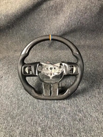 Volante de Fibra de Carbono con Levas para Jeep Wrangler JL SRT JK Grand Cherokee KL 2017 2011 2012 2013 2014 2015 2016