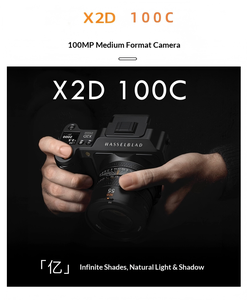 Appareil photo numérique professionnel sans miroir moyen format HASSELBLAD <span class=keywords><strong>X2D</strong></span> 100C d'occasion, résolution 10K, 100MP, portable pour les voyages - Product Image 2