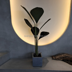 Vente en gros de plantes d'intérieur pour la décoration intérieure, palmier artificiel en éventail, arbre artificiel, plantes artificielles, vente à chaud au prix d'usine - Product Image 4