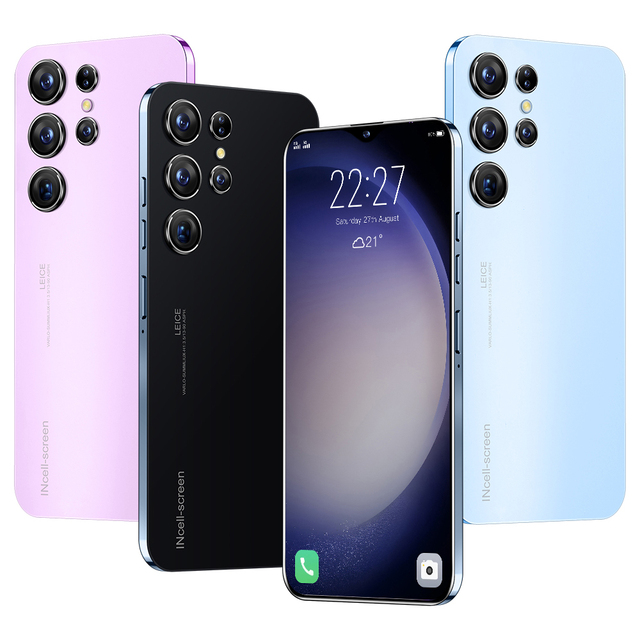 S23 Ultra 16GB+1TB Smart Phone 4K 120Hz Screen 108MP Camera Face Recognition CDMA LTE Big Battery English High Quality