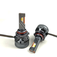 Upgrade ke malam lebih terang dengan 2023 keluaran baru 12V 100W 10000LM tinggi RA N5 CSP lampu depan LED 6000K 9005 9006 HB3 HB4 H7 H11