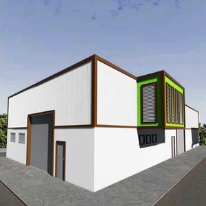 プレハブ牛舎倉庫用モータースペア部品加工工場建鋼構造 - Product Image 6