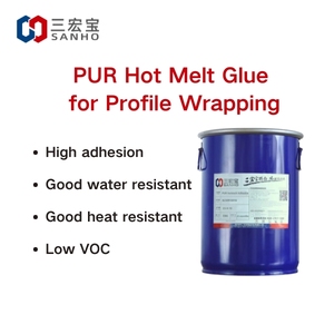 Polyurethane độ ẩm chữa Pur nóng chảy keo cho đồ nội thất bằng gỗ chịu nhiệt độ cao Keo Gỗ keo Pur keo - Product Image 3