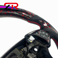 Volant en fibre de carbone véritable forgé sur mesure avec LED pour Acura TL TLX NSX MDX pour Honda Acura 2004-2008 TL