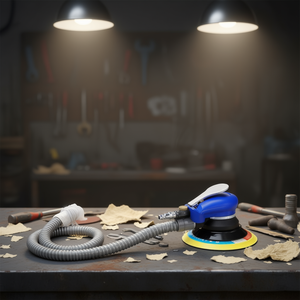 Lijadora Orbital Neumática de 6 Pulgadas y 10000 RPM Profesional para Lijado y Pulido de Hierro - Product Image 2