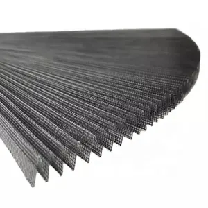 Plisse Côn trùng Net bụi màn hình Polyester xếp li cửa sổ sàng lọc lưới có thể thu vào Fly lưới gấp muỗi màn hình - Product Image 2