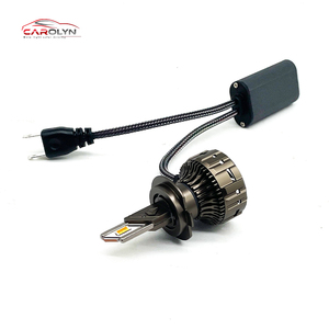 อะไหล่รถยนต์ H4 H7 H11 หลอดไฟหน้าแบบสามสี 3 สี ไฟหน้า LED สีเหลือง ไฟหน้า LED สี 4000k 6000k หลอดไฟ<span class=keywords><strong>สาม</strong></span>สีสำหรับไฟรถยนต์ 50W - Product Image 5