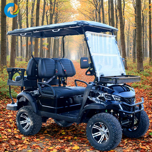 Электрический гольф-кар Robrtaa от китайского производителя, 4-местный, высокого качества - Product Image 1