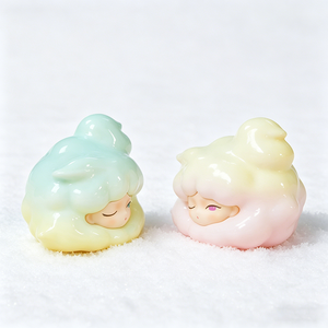 Set de Figuritas Chibi de Nubes Durmientes, Mini Juguete Artístico Kawaii, Muñeca Coleccionable de Moda, Decoración Estética para Escritorio y Habitación, Regalo - Product Image 3