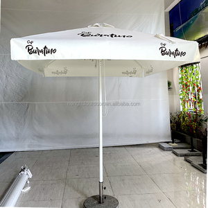 Sombrilla Comercial para Exteriores con Franjas Rosas y Blancas, <span class=keywords><strong>Parasol</strong></span> de Playa con Flecos, Sombrillas para <span class=keywords><strong>Terraza</strong></span> Exterior, <span class=keywords><strong>Parasol</strong></span> para Bodas - Product Image 4