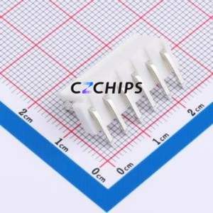 HC-VH-6A6W-05 Wire-to-Board Pin Header Bent Lead Through Hole,P=3.96mm Connector 1x6P 3.96mm Right Angle Insert VH - Product Image 2