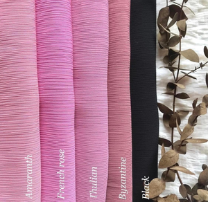 Hiyab Perfecto para el Eid y Uso Diario: Hiyab Largo de Chifón Crepé Arrugado, Suave, Transpirable y Elegante en Varios Colores - Product Image 3