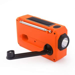Tự Powered AM/FM WB noaa năng lượng mặt trời đài phát thanh với ánh Sáng Ngọn Đuốc Đèn bàn không dây 2000mAh Điện Hand Crank <span class=keywords><strong>Dynamo</strong></span> khẩn cấp SOS đài phát thanh - Product Image 4