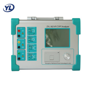 เครื่องวิเคราะห์ CT PT รุ่น ZYL-302 พร้อมหน้าจอป้องกันแสงสะท้อนสำหรับการทดสอบค่าความคลาดเคลื่อนของอัตราส่วนและการทดสอบความคลาดเคลื่อนของเฟสในภาคสนาม - Product Image 1