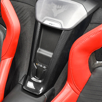 Accessoires en fibre de carbone Shasha, couvercle de charge central pour siège arrière, accessoires de voiture en fibre de carbone pour Corvette C8 Coupé 2020-2025