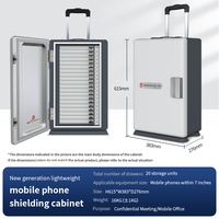 Armoire de classement en acier moderne réglable et verrouillable Guub P20 avec 20 tiroirs - Solution de rangement pour les bureaux commerciaux et scolaires