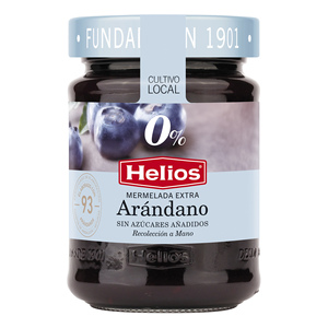 Marmellata Extra di Mirtillo Helios 280G Senza Zuccheri Aggiunti Raccolta a Mano - Product Image 1