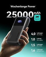 Chargeur portable INIU 25000mAh, charge rapide 100W PD, batterie externe avec écran numérique, plusieurs ports USB C, batterie externe pour téléphone portable