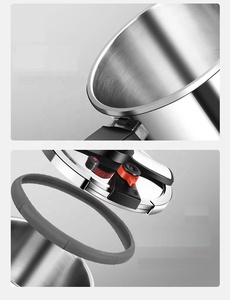 مصنع تصنيع المعدات الأصلية سعة كبيرة 6 لتر سميك عالي الجودة مقاوم للانفجار من الفولاذ المقاوم للصدأ للطبخ المنزلي - Product Image 2