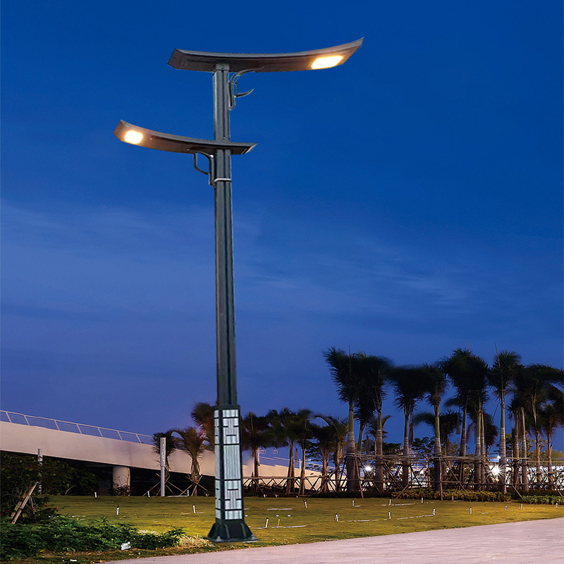Modern Garden Pathway Outdoor Lighting Pole Garden Light LED Aluminum Pole Landscape Yard Street Light