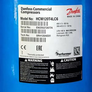 คอมเพรสเซอร์ทำความเย็นแบบสโครล รุ่น HCM120T4LC6 ยี่ห้อ Danfoss สำหรับระบบ 400V - Product Image 5