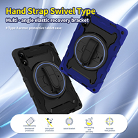 Étui robuste antichoc en PC + silicone pour Xiaomi Redmi Poco Pad Pro 5G 12,1 pouces, étui de protection avec béquille rotative