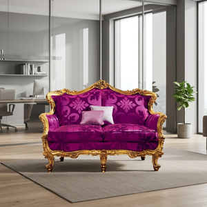 Juego de Sofás Modulares Seccionales de Madera de Teca Sólida Hechos a Mano de Lujo con Relleno de Esponja, Muebles Tradicionales para Sala de Estar - Product Image 4