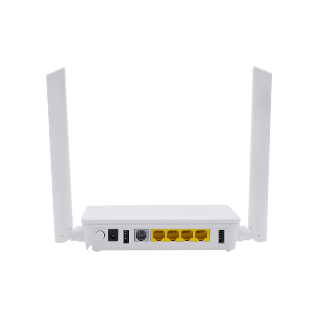 Eg8145V5 ONU Family Routing-Type ONT with 4GE+1POTS+1USB+2WiFi GPON Wifi HW V5 Fiber Optic Equipment Made in China