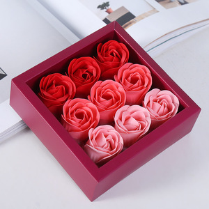 DaiMei Soap Flower Rose Gift Box Set for Valentine's Day Mother's Day